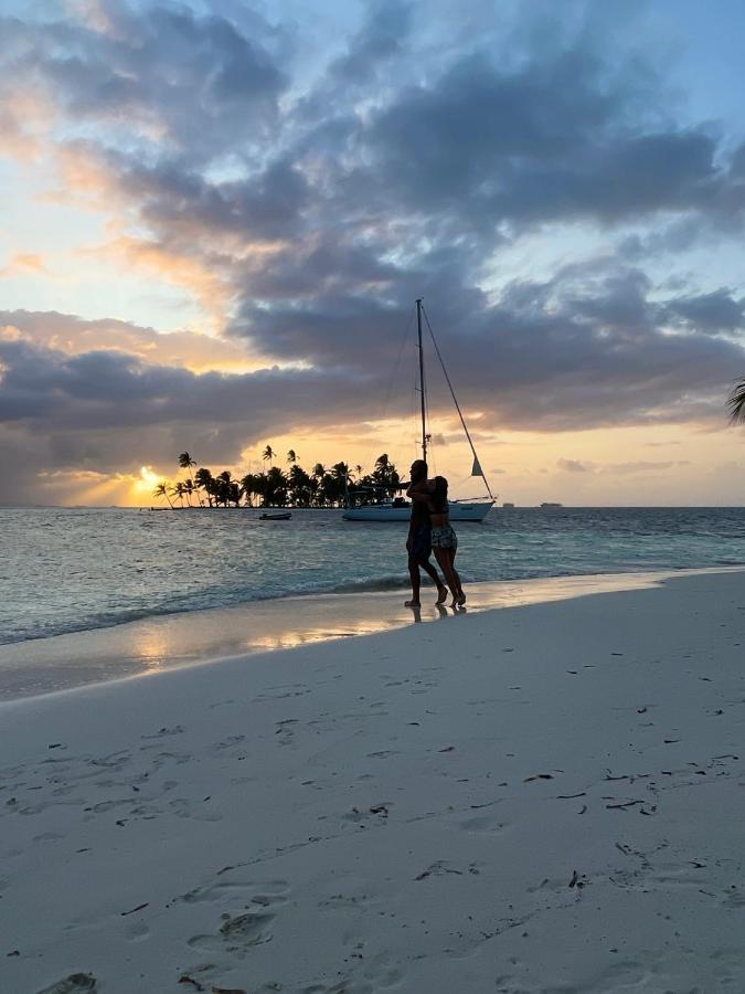 Sailingyacht in San Blas Isla Wichitupo Grande Exterior foto