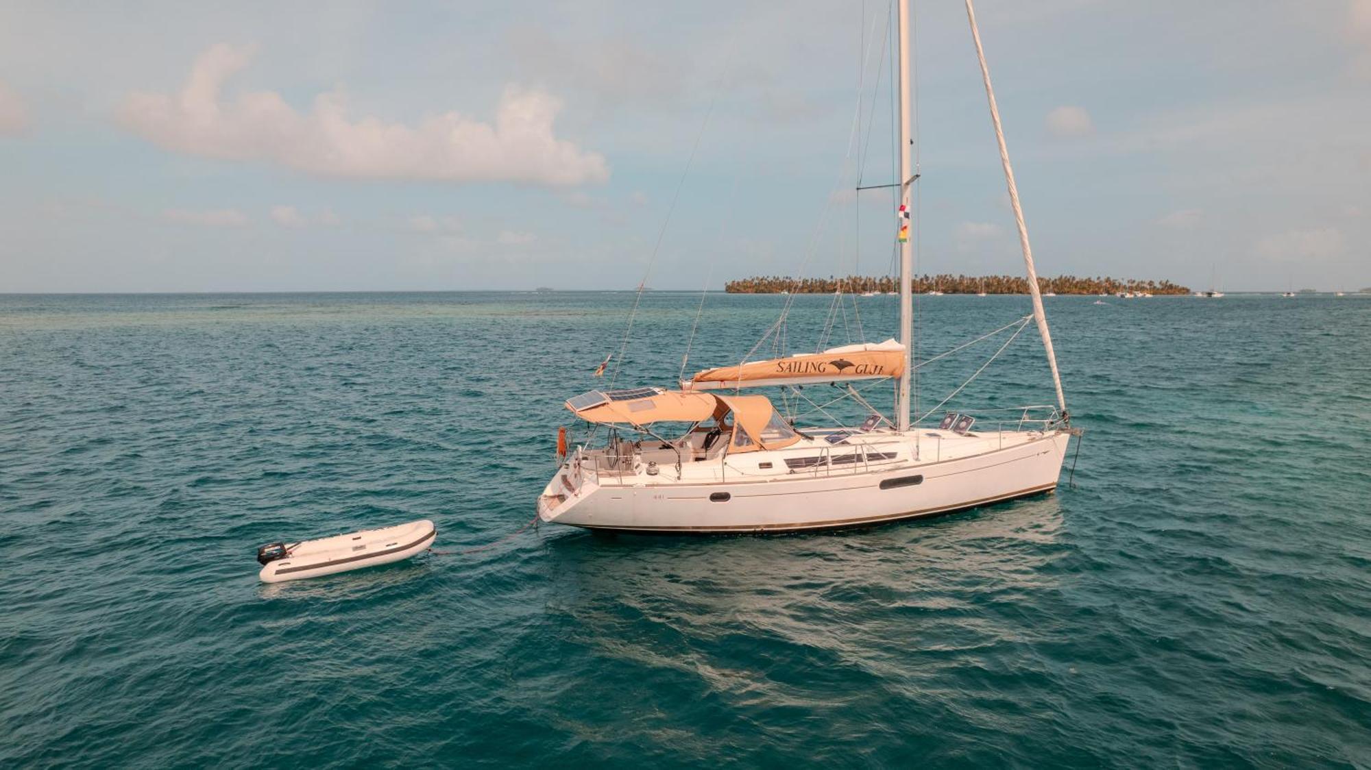 Sailingyacht in San Blas Isla Wichitupo Grande Exterior foto